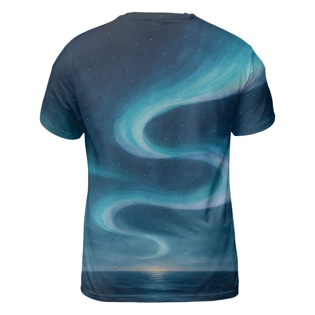 Aurora Prayer Ribbon designer pattern shirts