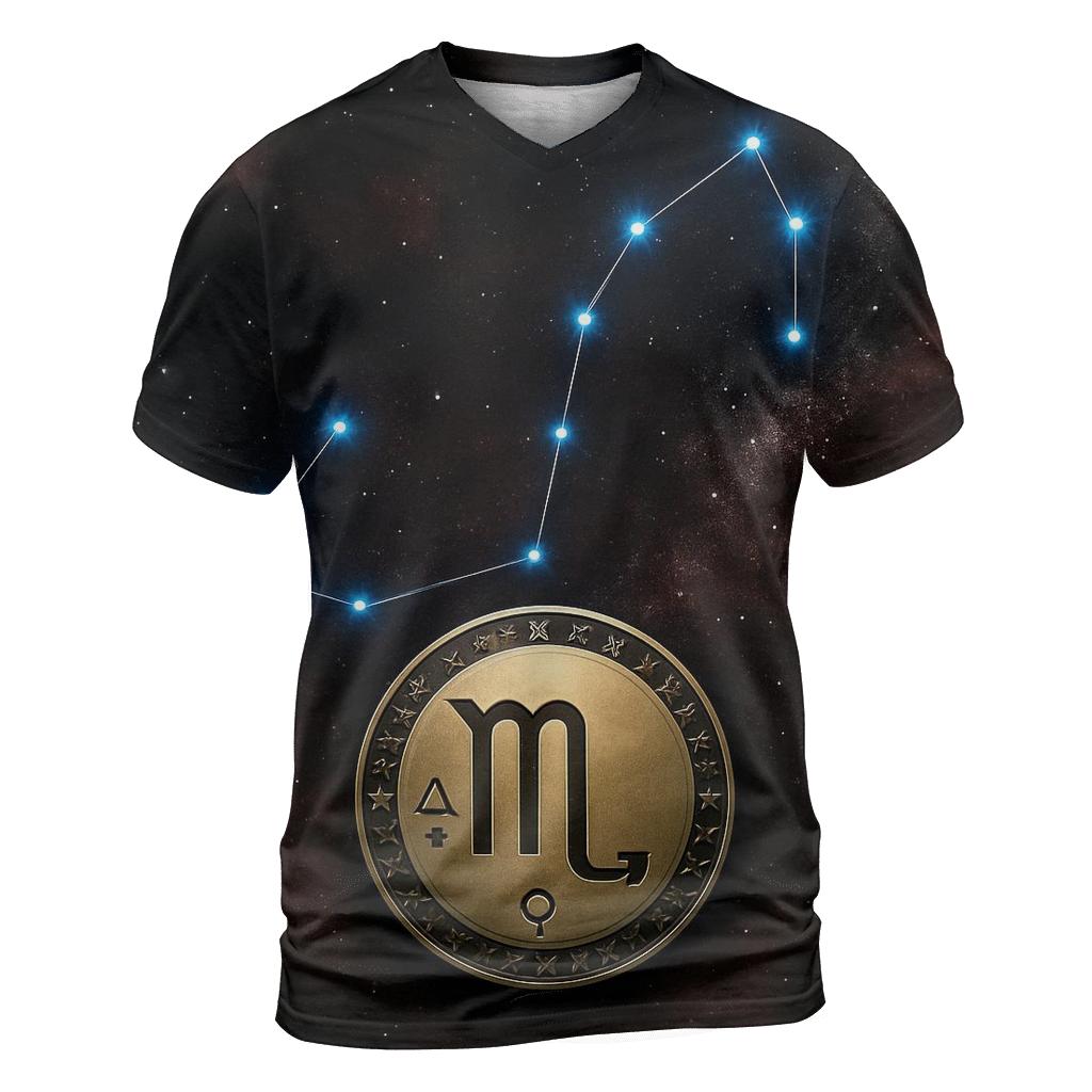 Scorpio Fixed Star Talisman unique graphic print tees