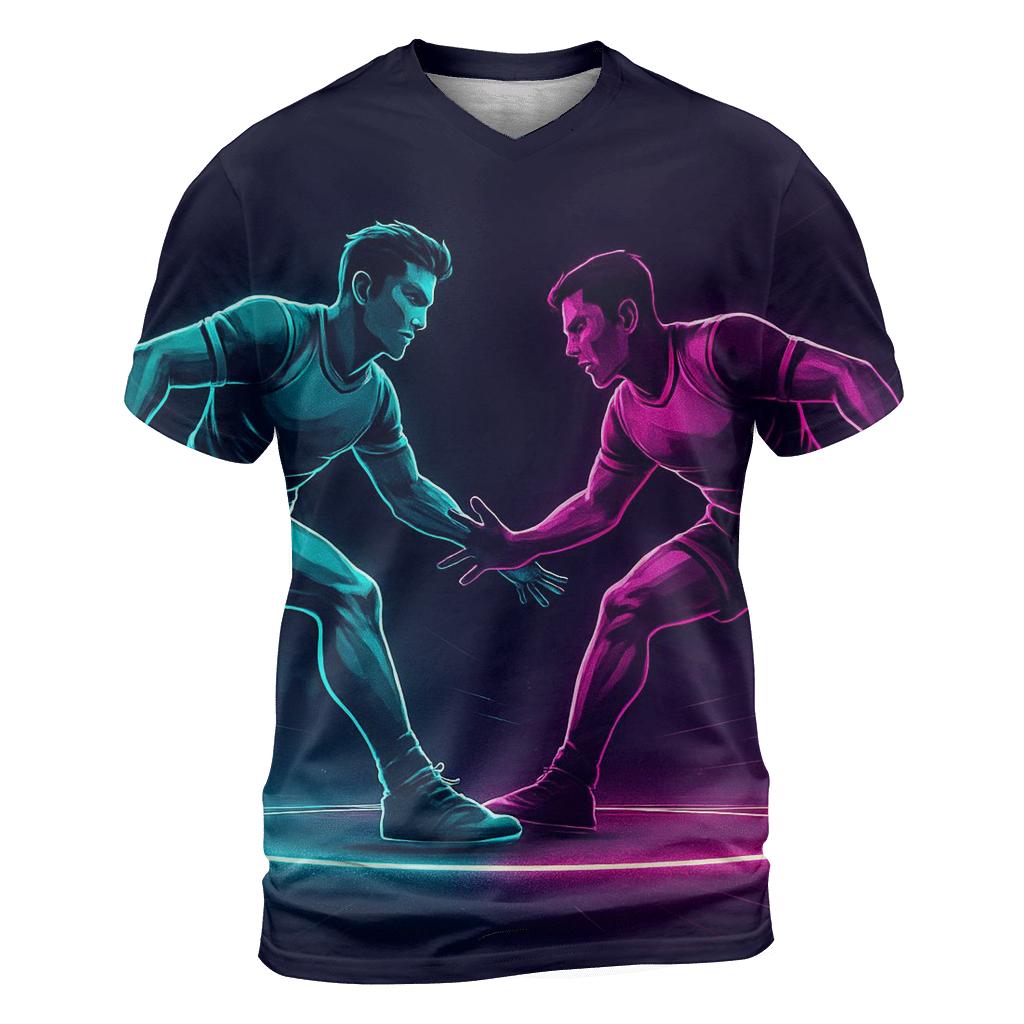 Neon Kabaddi Gravity Clash designer pattern shirts