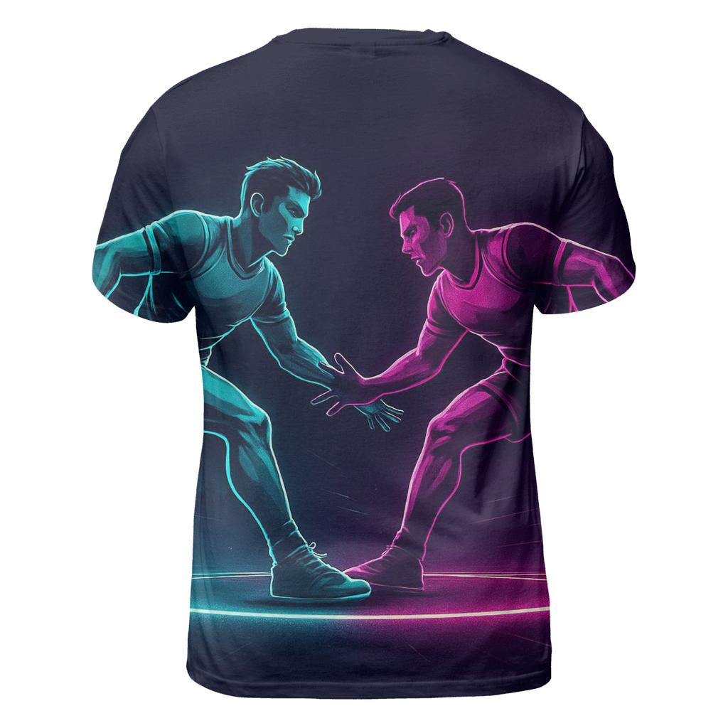 Neon Kabaddi Gravity Clash designer pattern shirts