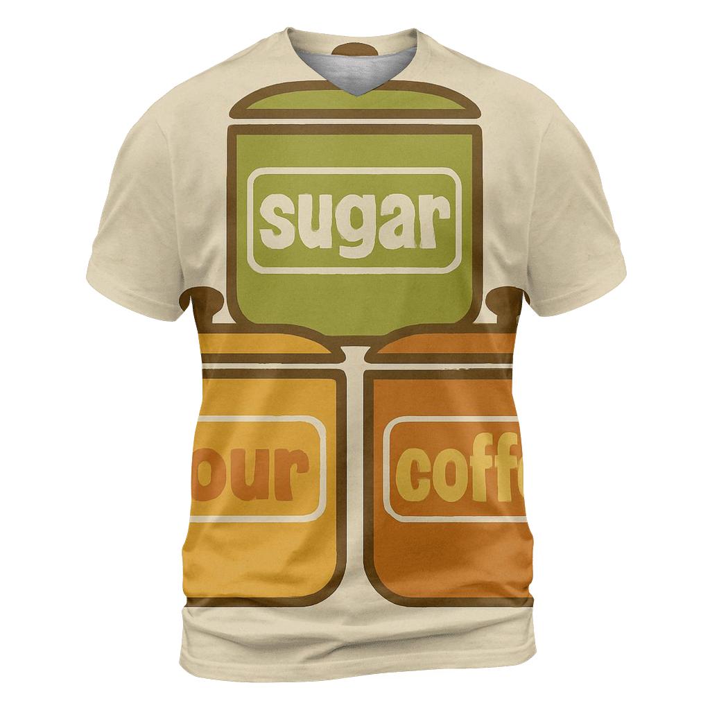 Harvest Kitchen Canister Labels trendy printed shirt styles