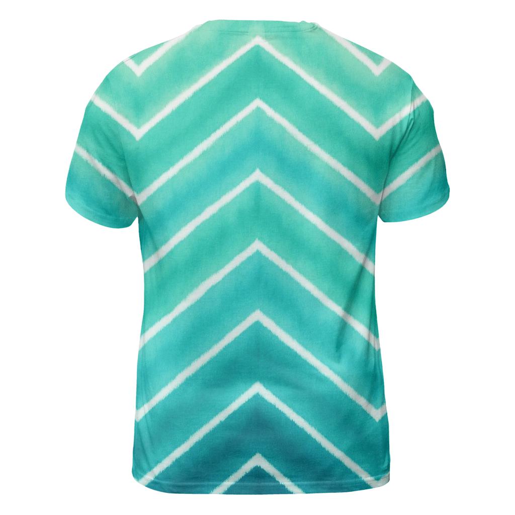 Chevron Aurora Accordion Fold designer pattern shirts