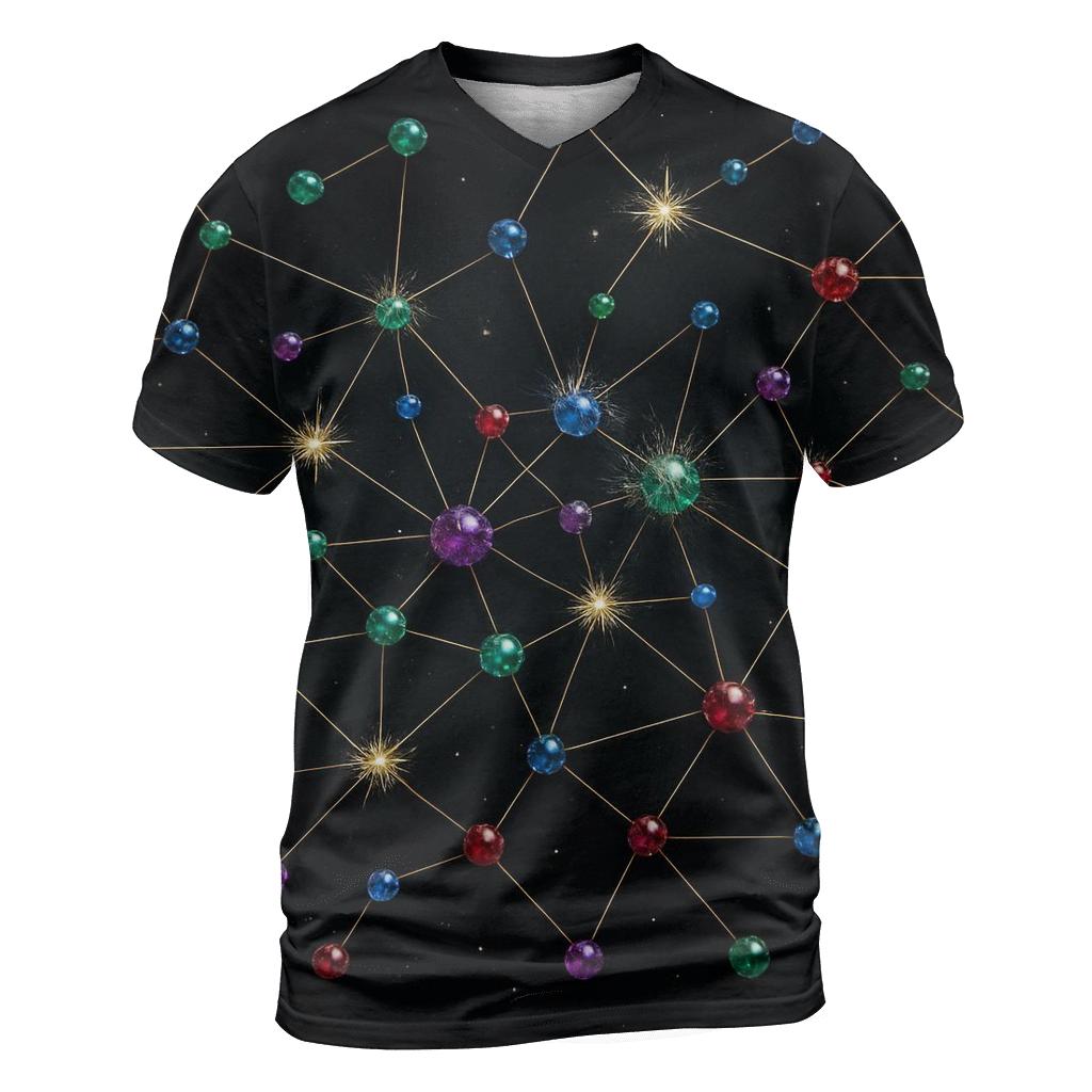 Jewel Constellation Matrix designer pattern shirts