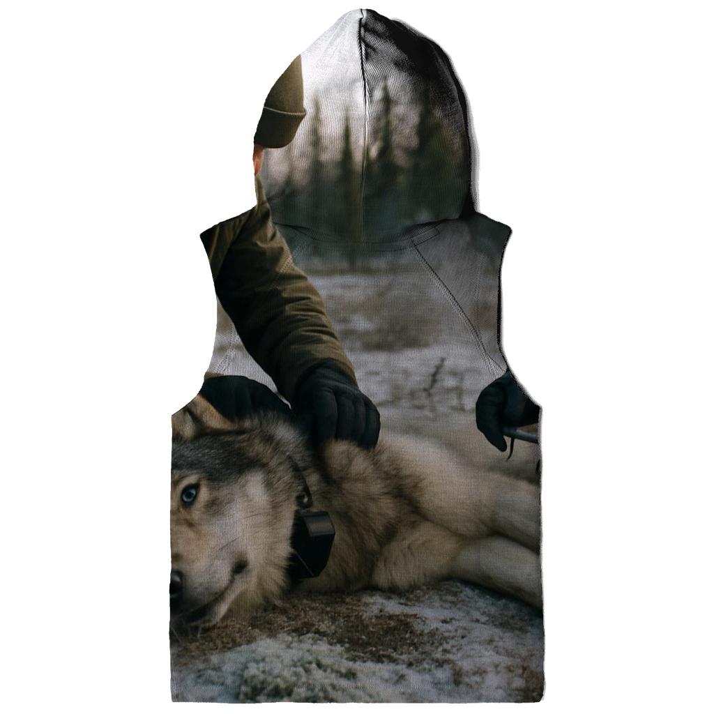 Radio Collar Check In The Boreal Clearing printed hoodies