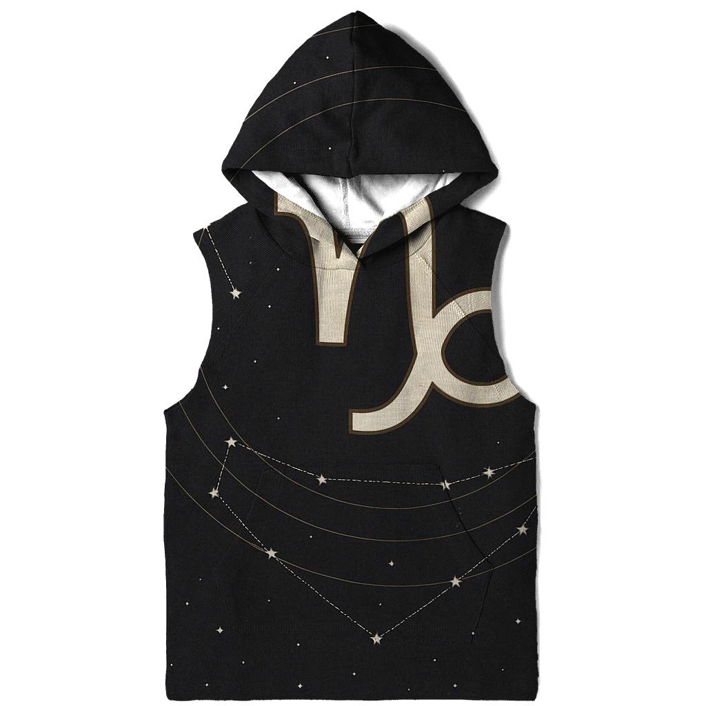 Saturn Return Capricorn Star Chart zip-up hoodies