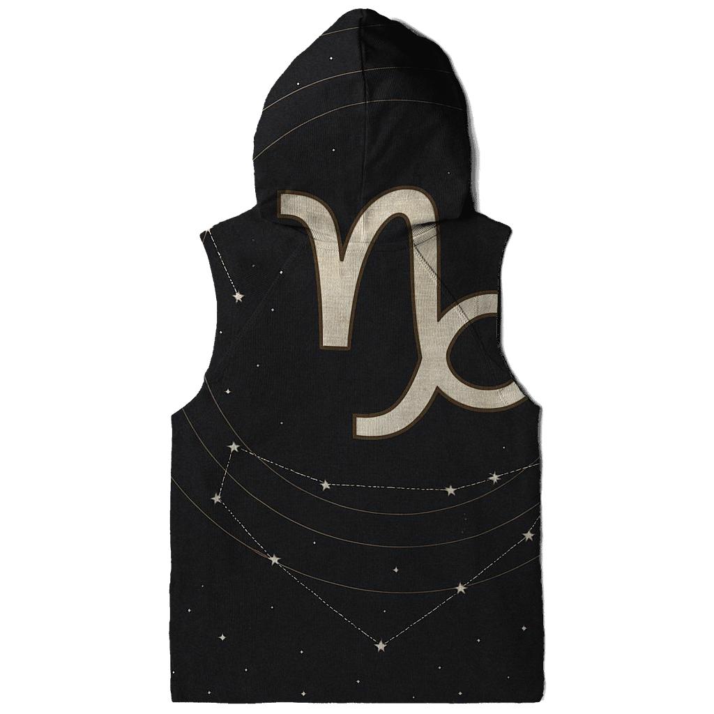 Saturn Return Capricorn Star Chart zip-up hoodies