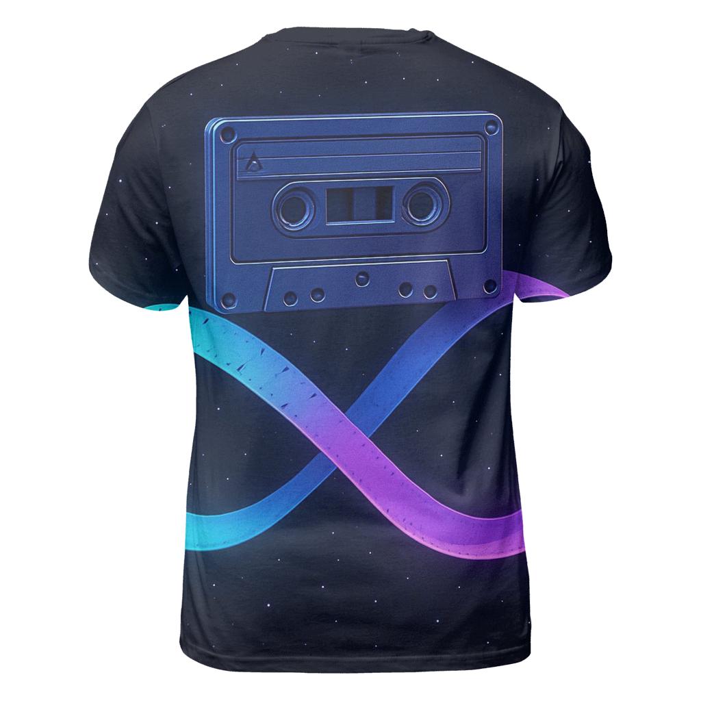 Tape Ribbon Time Loop custom all-over print shirts
