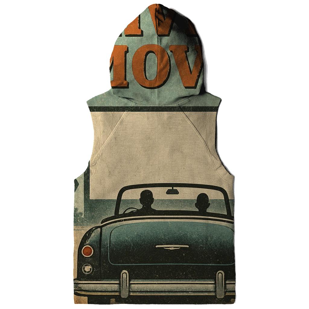 Weathered Drive In Movie Night Poster hoodie trends