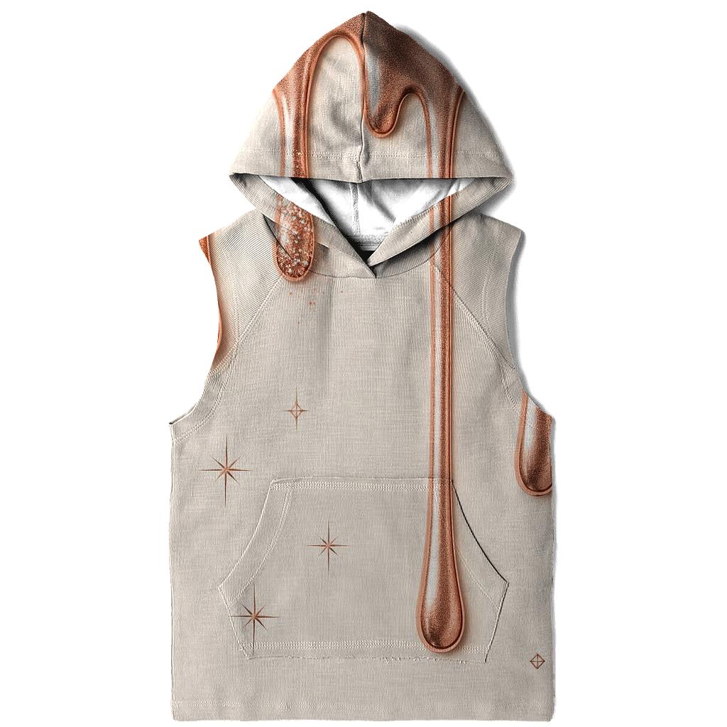 Rose Gold Meteor Drip designer hoodies
