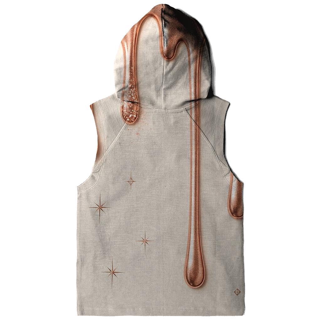 Rose Gold Meteor Drip designer hoodies