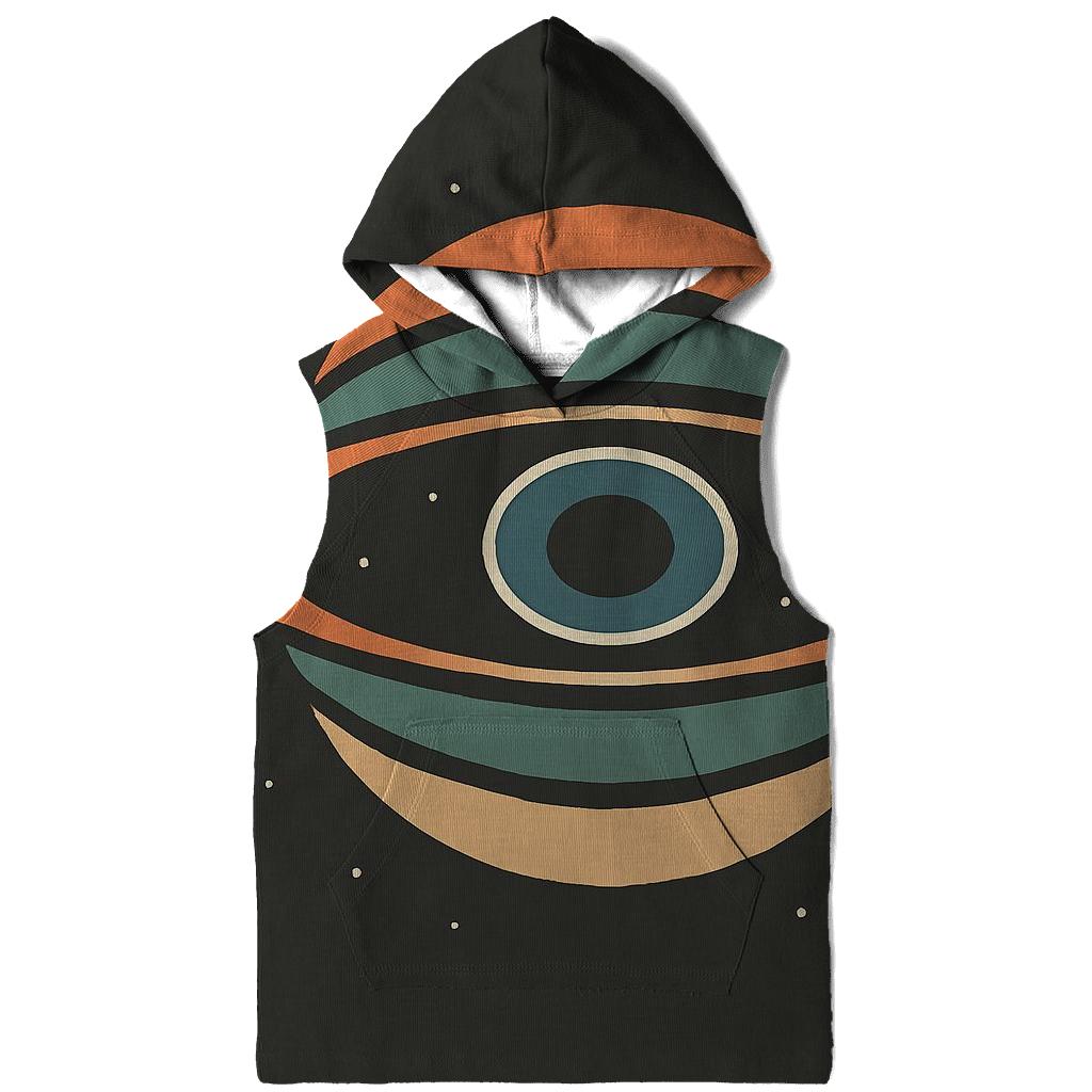 Accretion Disk Belt Stack printed hoodies