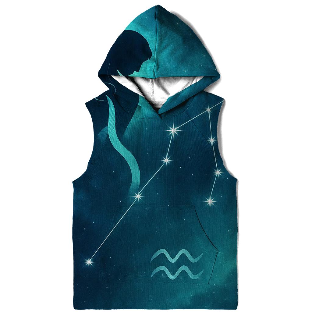 Aquarius Water Bearer Nebula Pour designer hoodies