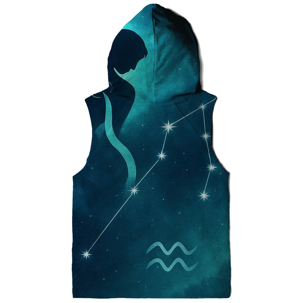 Aquarius Water Bearer Nebula Pour designer hoodies