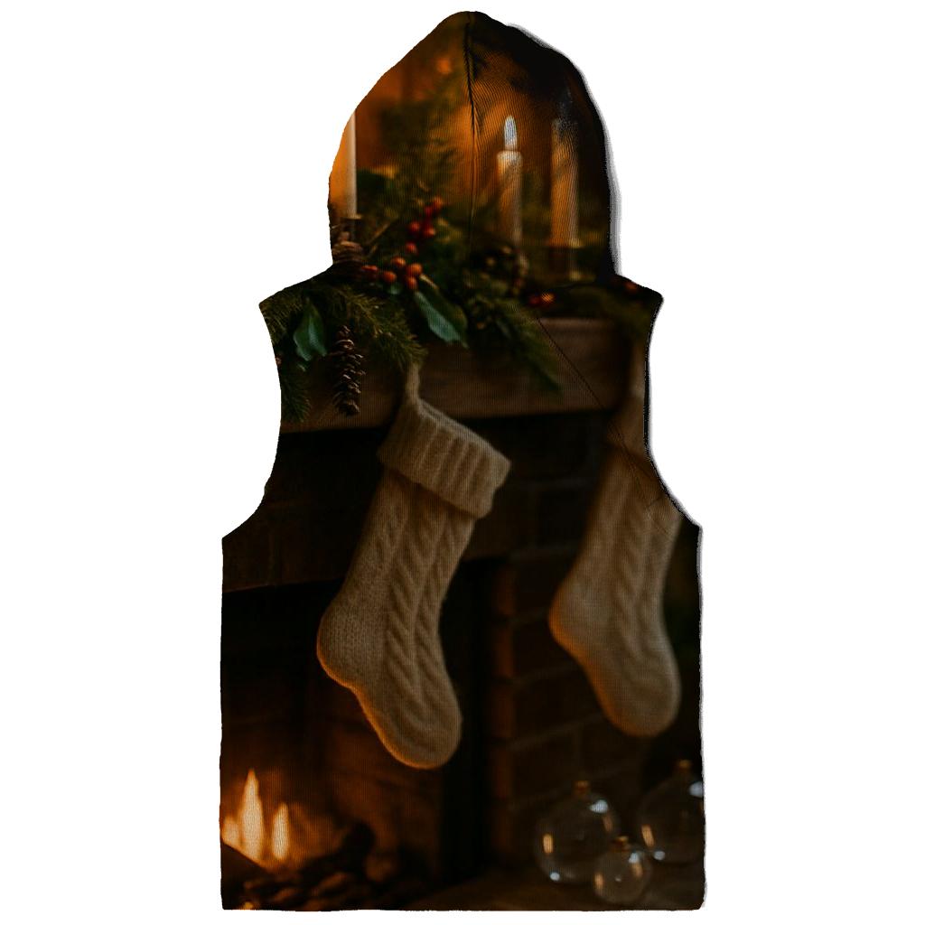 Starlit Evergreen Mantel embroidered hoodies