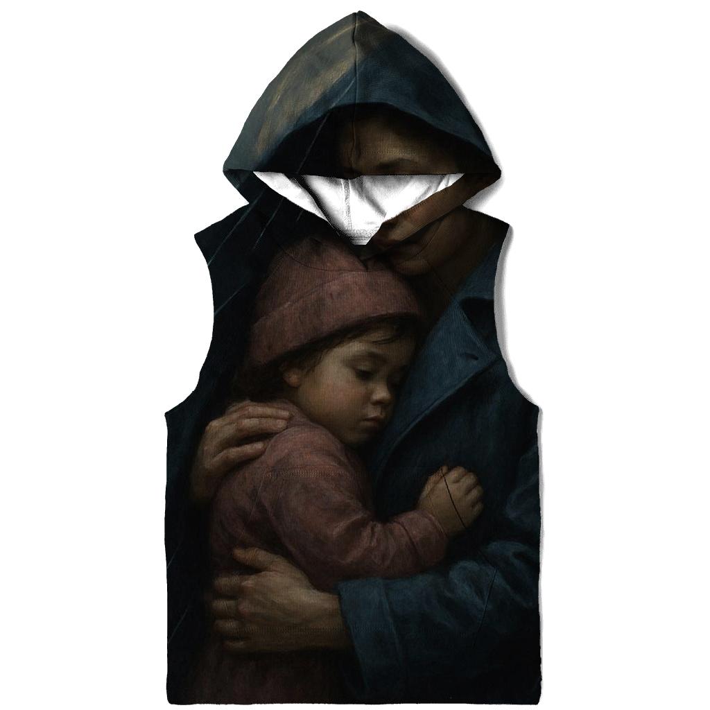 The Umbrella Of Silence Her Protection You Only Notice In Rain printed hoodies