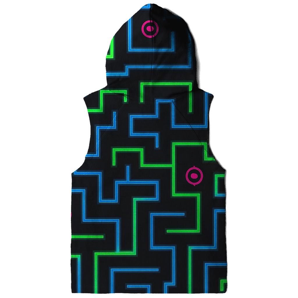 Laser Tag Arena Maze Lines custom hoodies