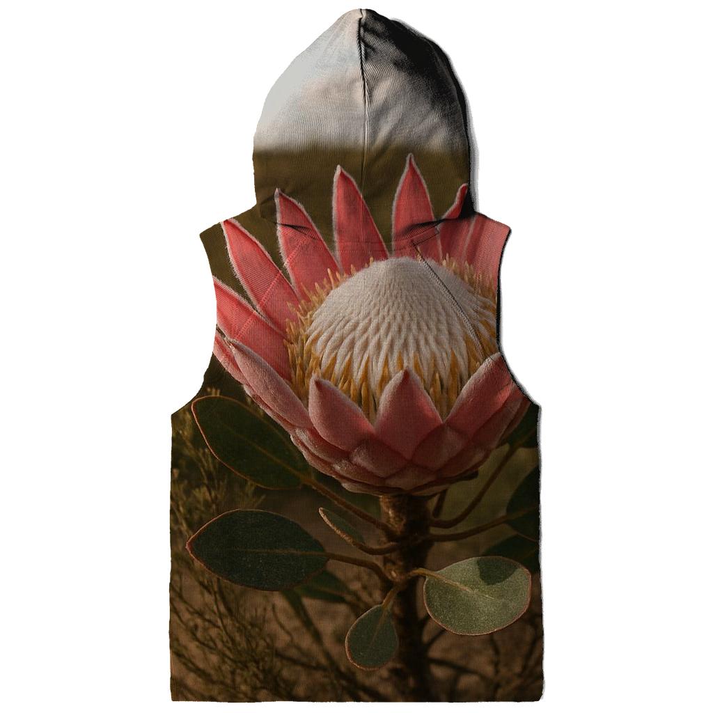 Protea Still Life In A South African Fynbos Setting zip-up hoodies