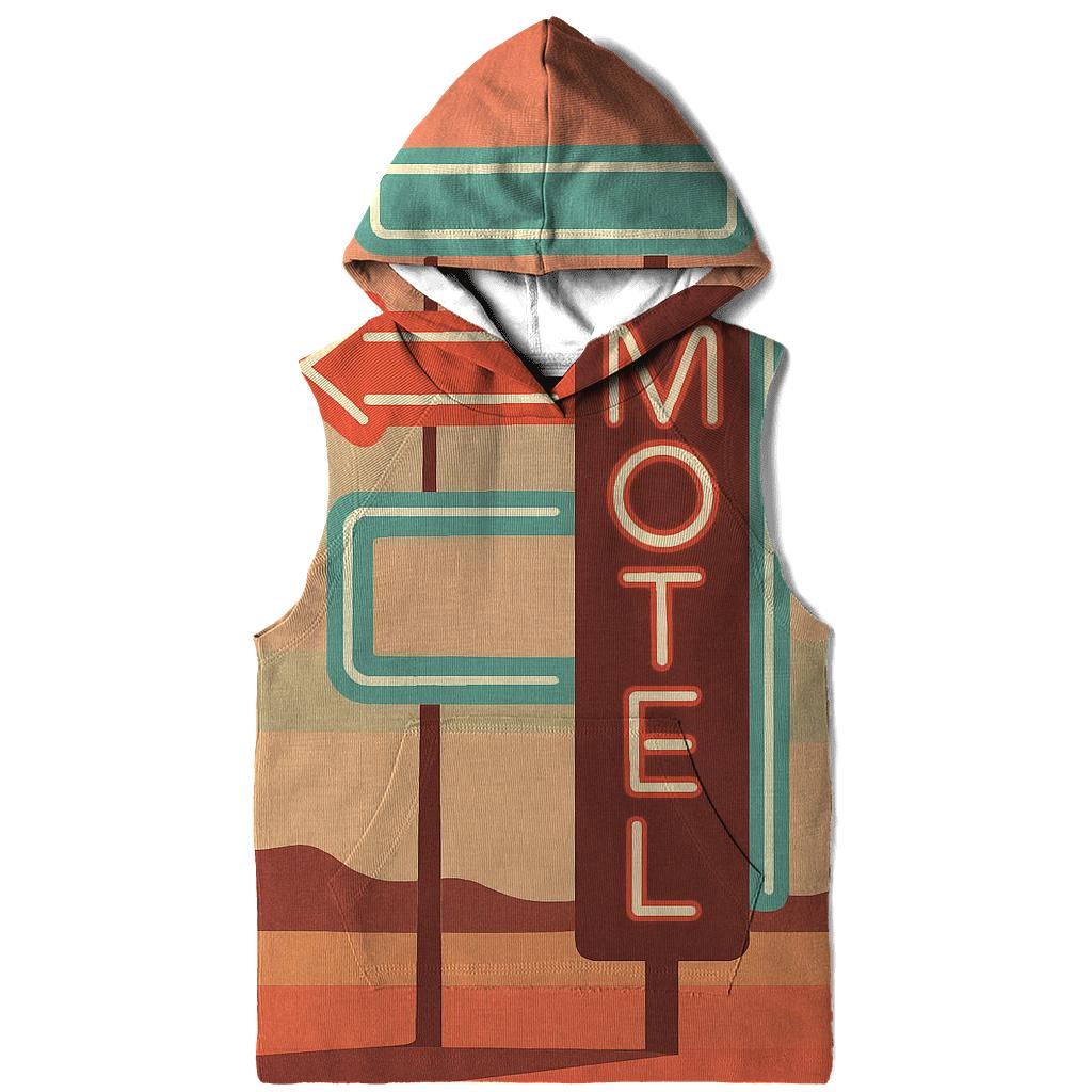 Desert Motel Neon Shapes premium hoodies