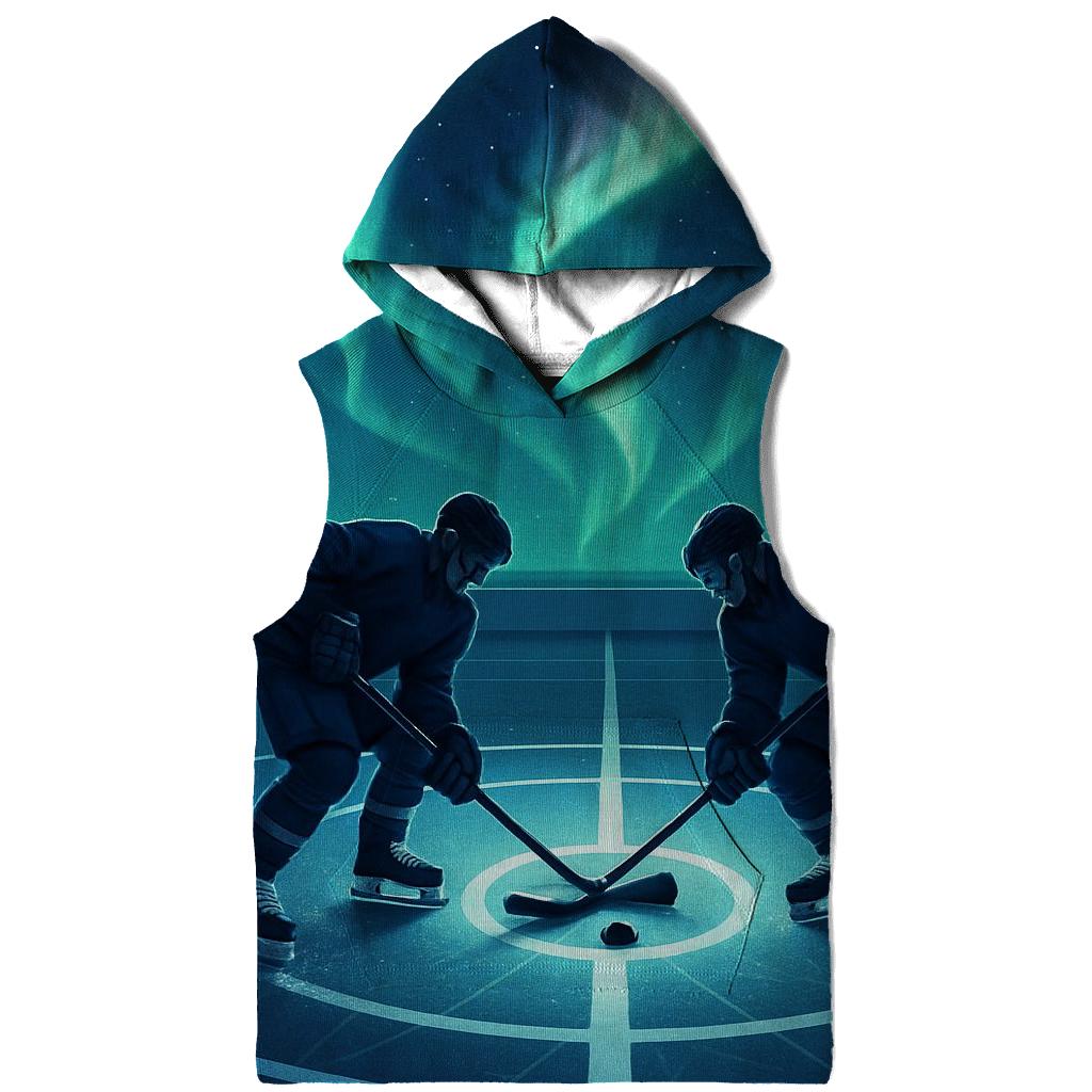 Aurora Ice Hockey Faceoff custom hoodies