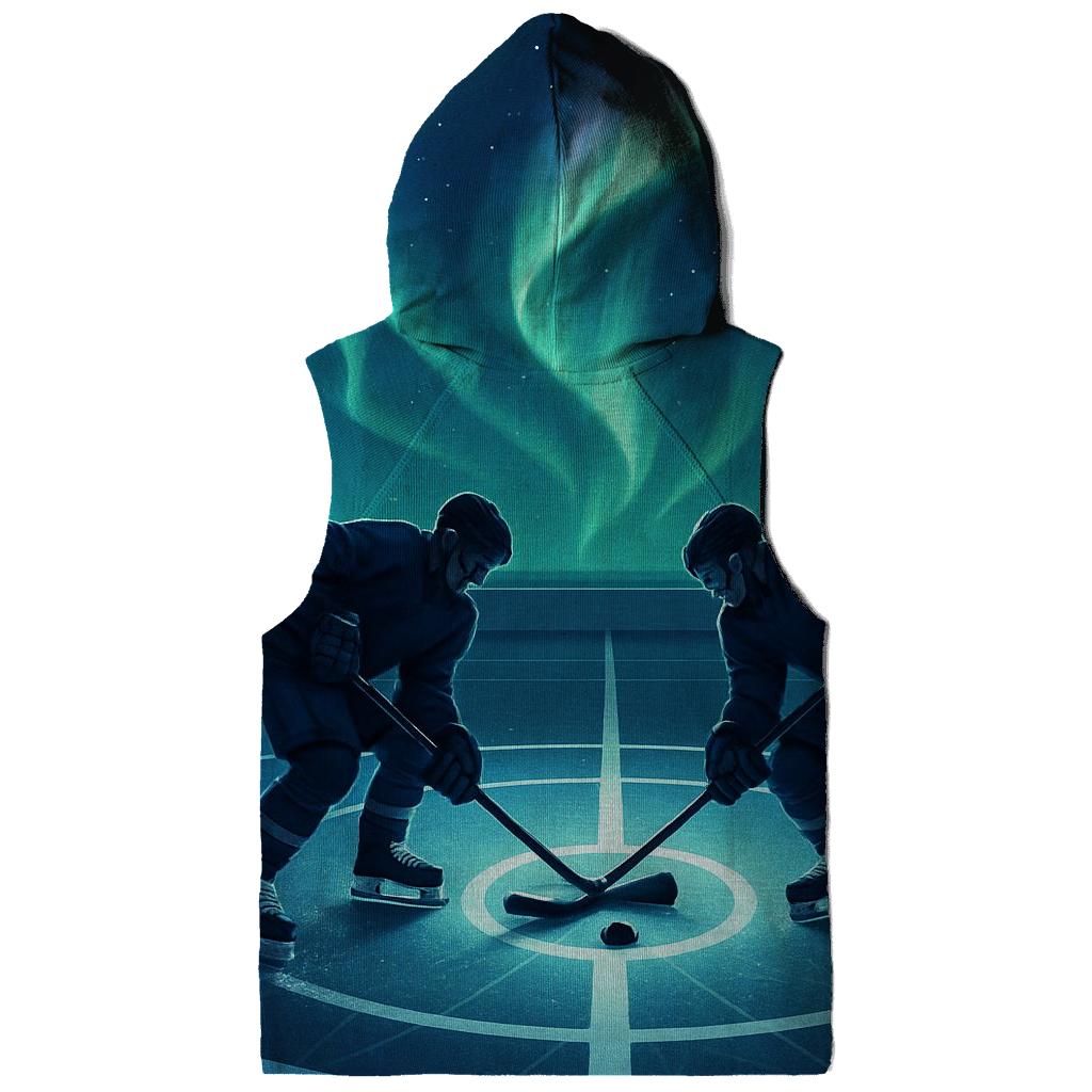 Aurora Ice Hockey Faceoff custom hoodies