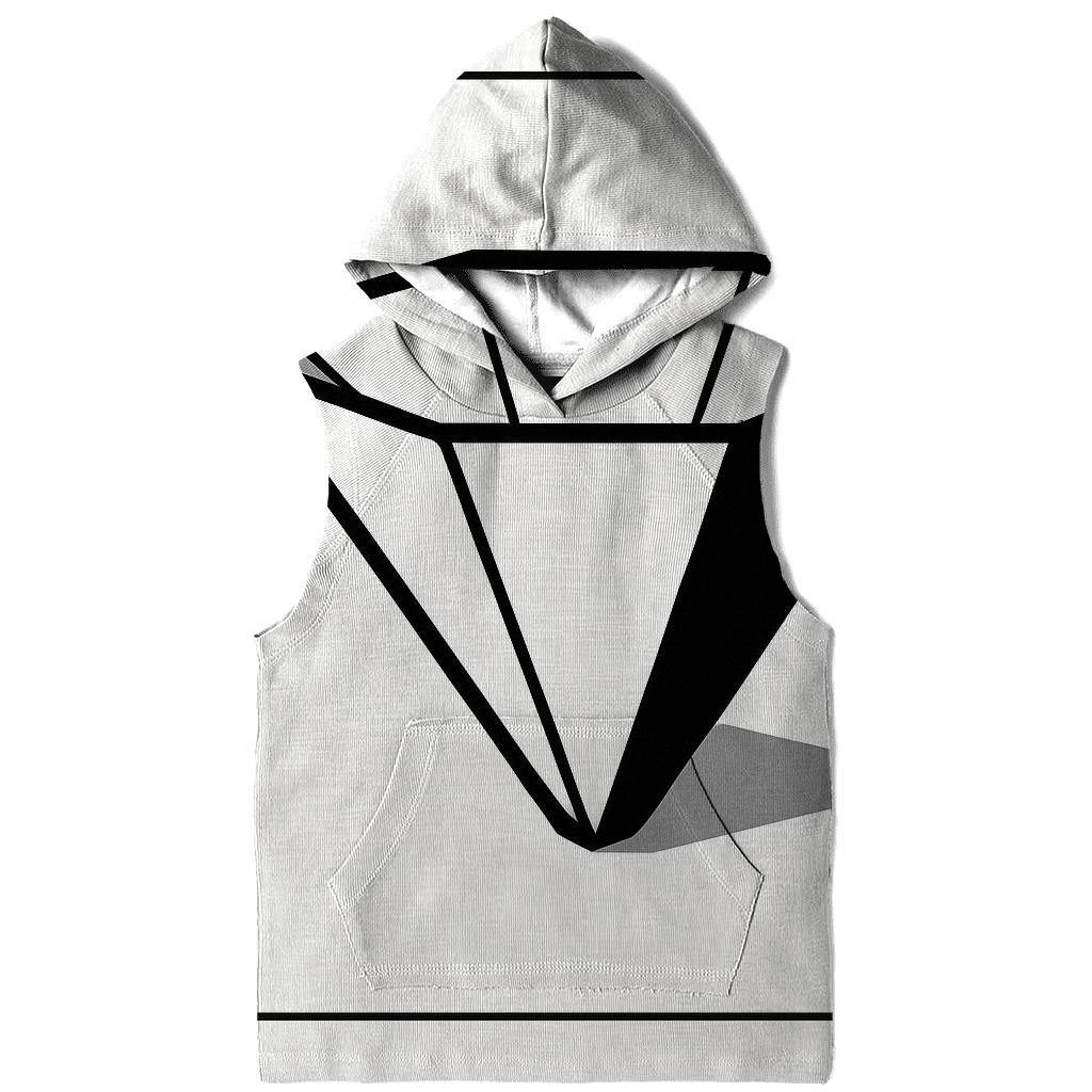 Filter Fold Geometry premium hoodies