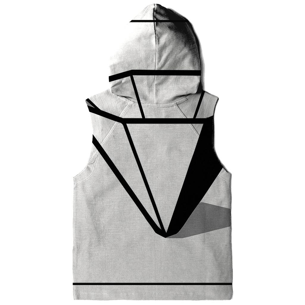 Filter Fold Geometry premium hoodies