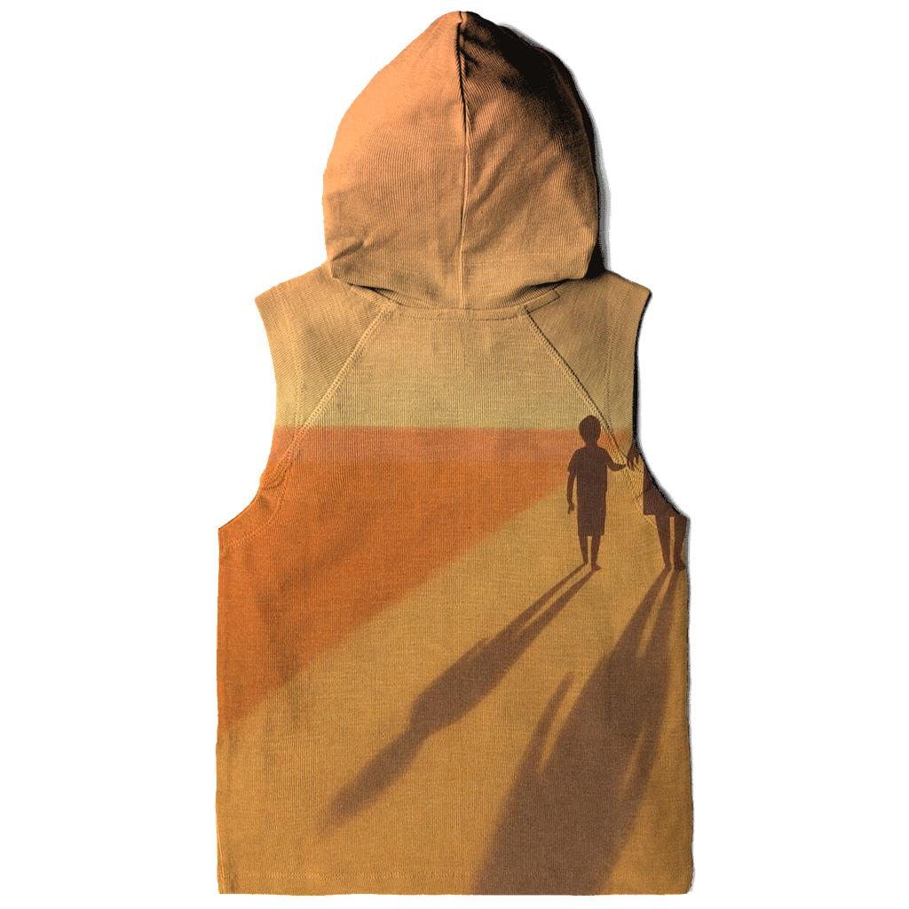 Two Shadows At Sunset The Growing Child And The Constant Love custom hoodies