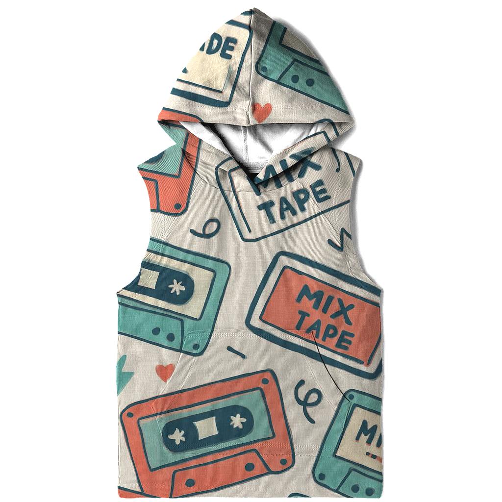 Cassette Mix Tape Label Stickers hoodie designs