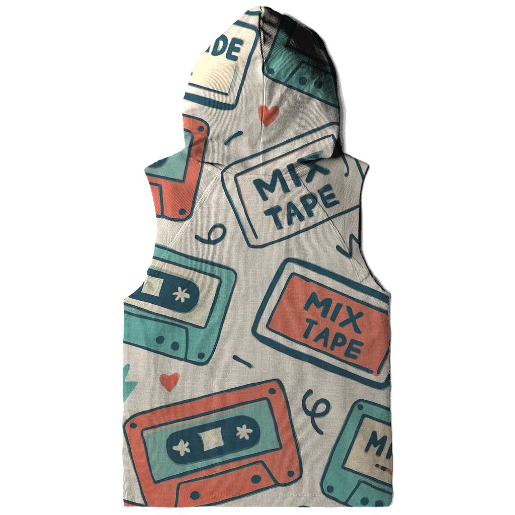 Cassette Mix Tape Label Stickers hoodie designs