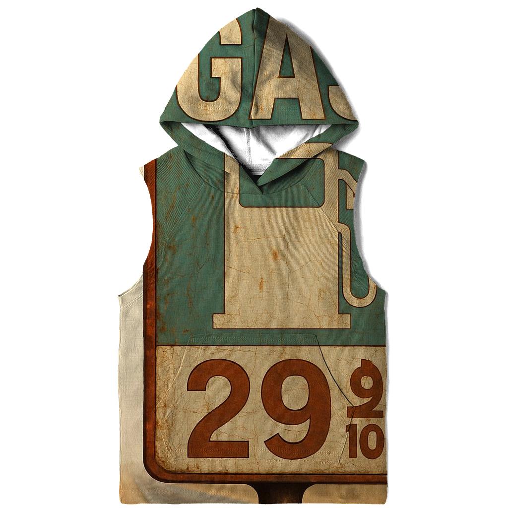 Distressed Desert Gas Station Sign hoodie styles