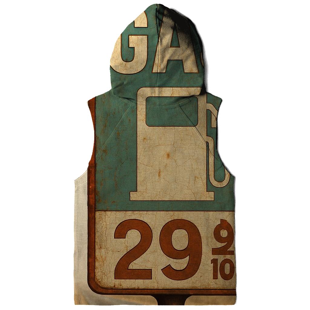 Distressed Desert Gas Station Sign hoodie styles