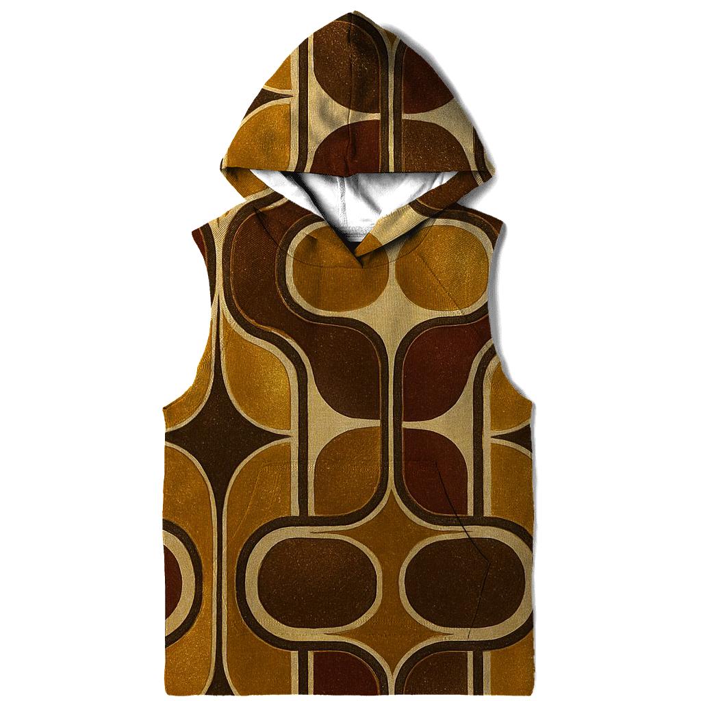 Disco Hour Glass Tiles lightweight hoodies