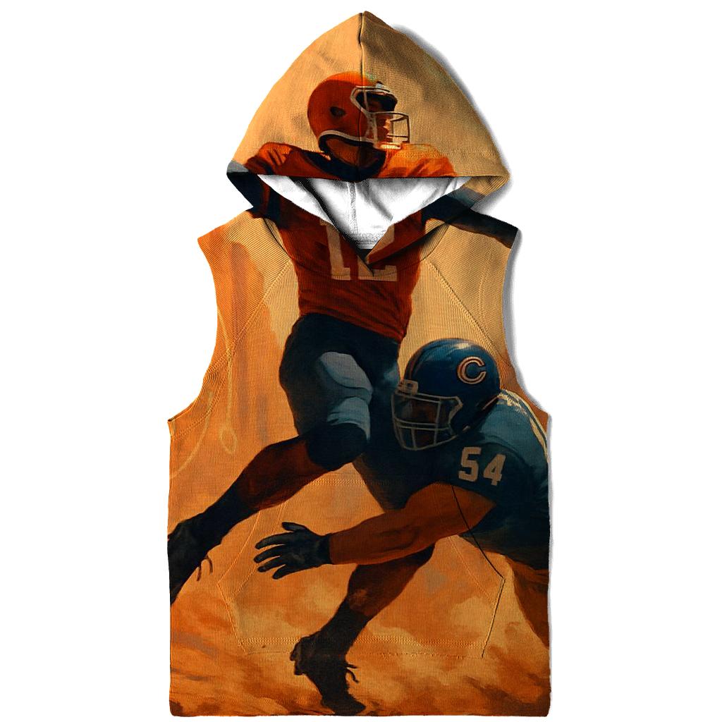 Desert Canyon Playbook Duel Braves Versus Cubs zip-up hoodies