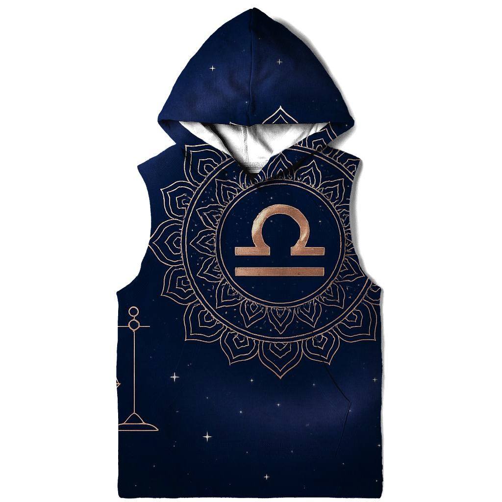 Libra Venusian Balance Mandala custom hoodies