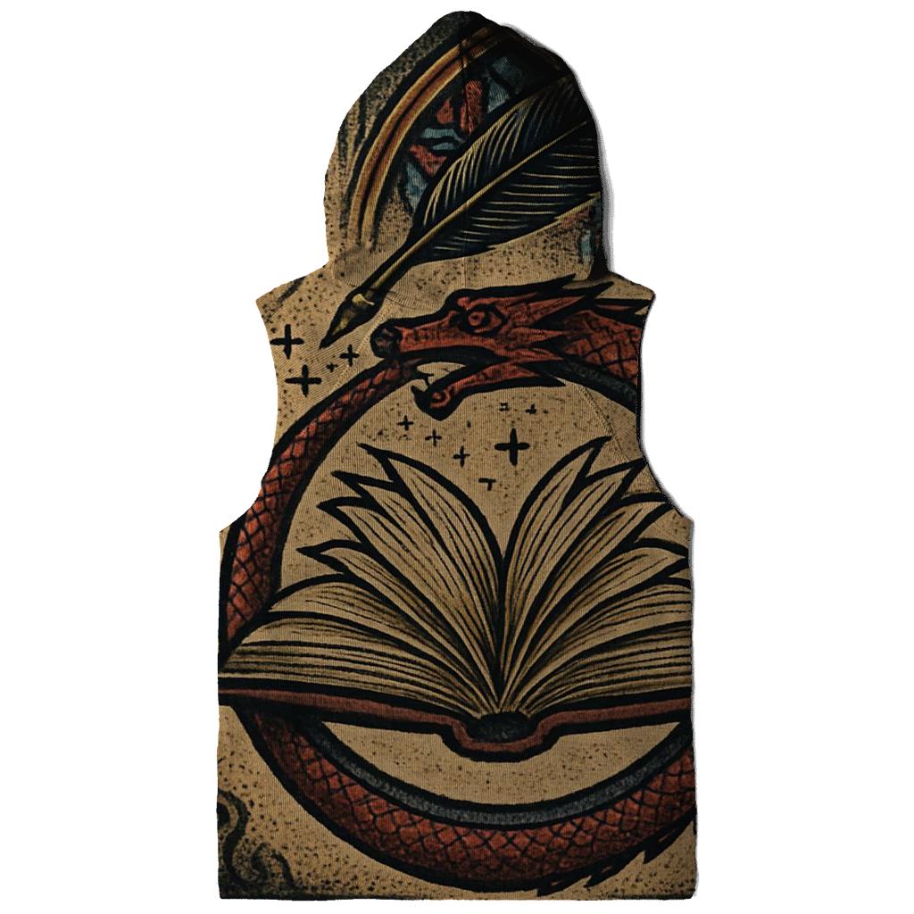 The Cathedral Ouroboros Manuscript printed hoodies