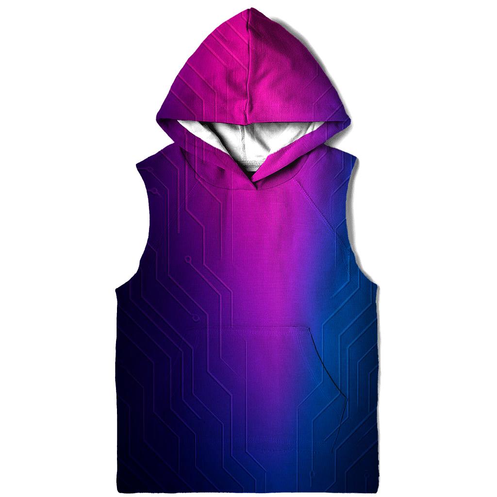 Neon Circuit Afterglow lightweight hoodies
