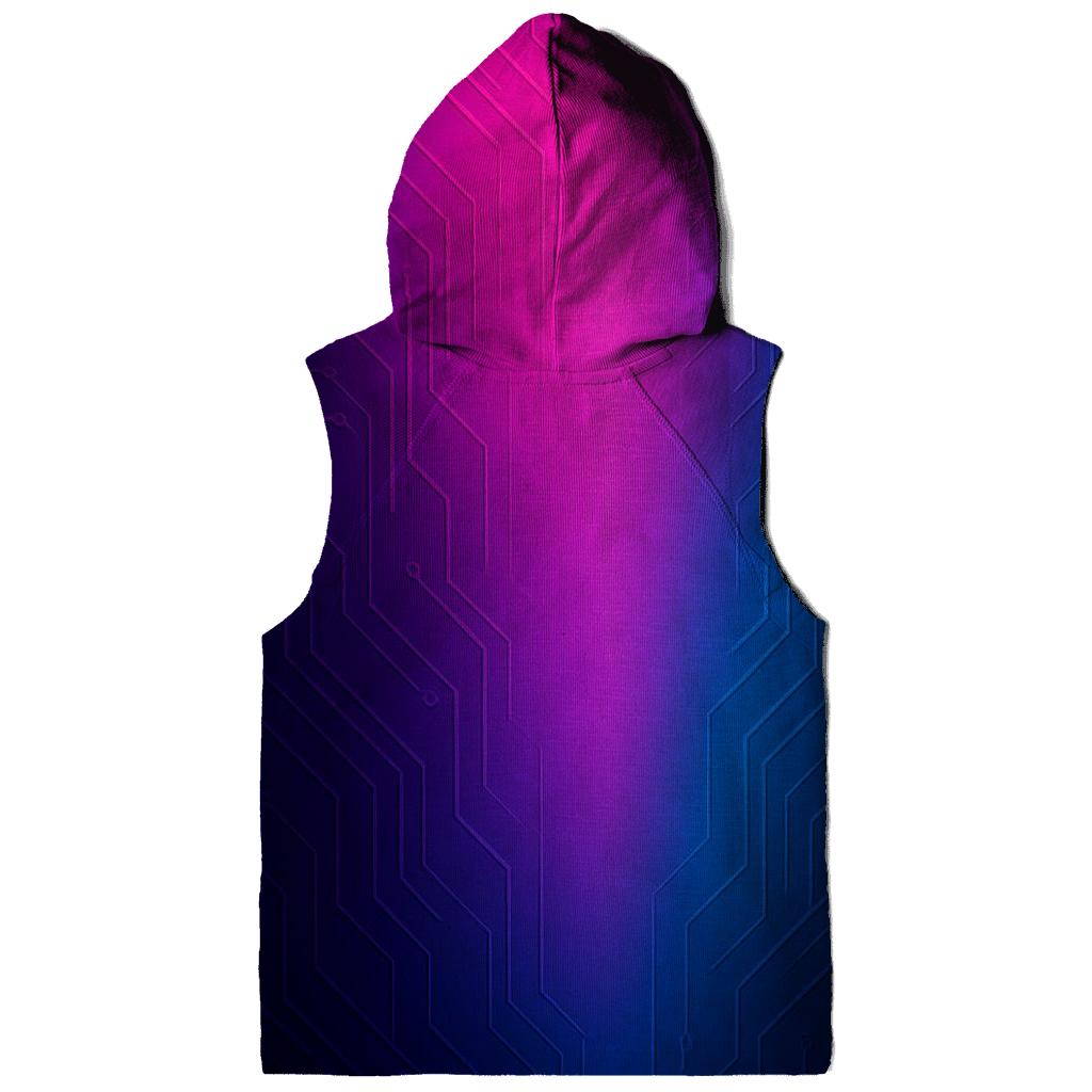 Neon Circuit Afterglow lightweight hoodies