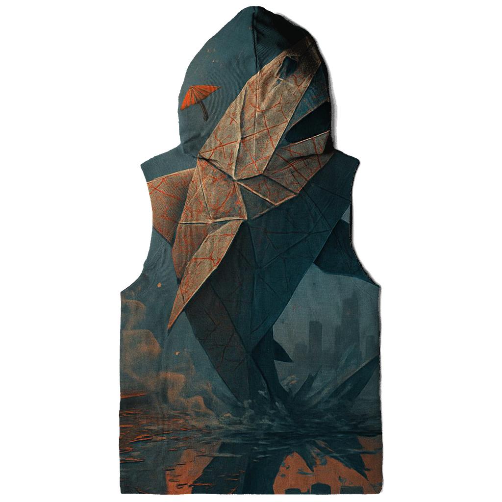 Origami Shark Skyline Swap custom hoodies