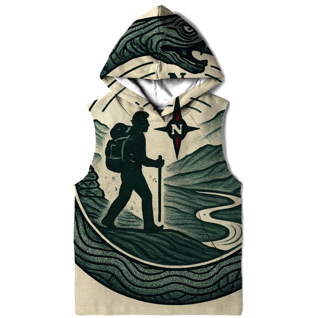 Ouroboros Of The Mountain Trail Map heavyweight hoodies