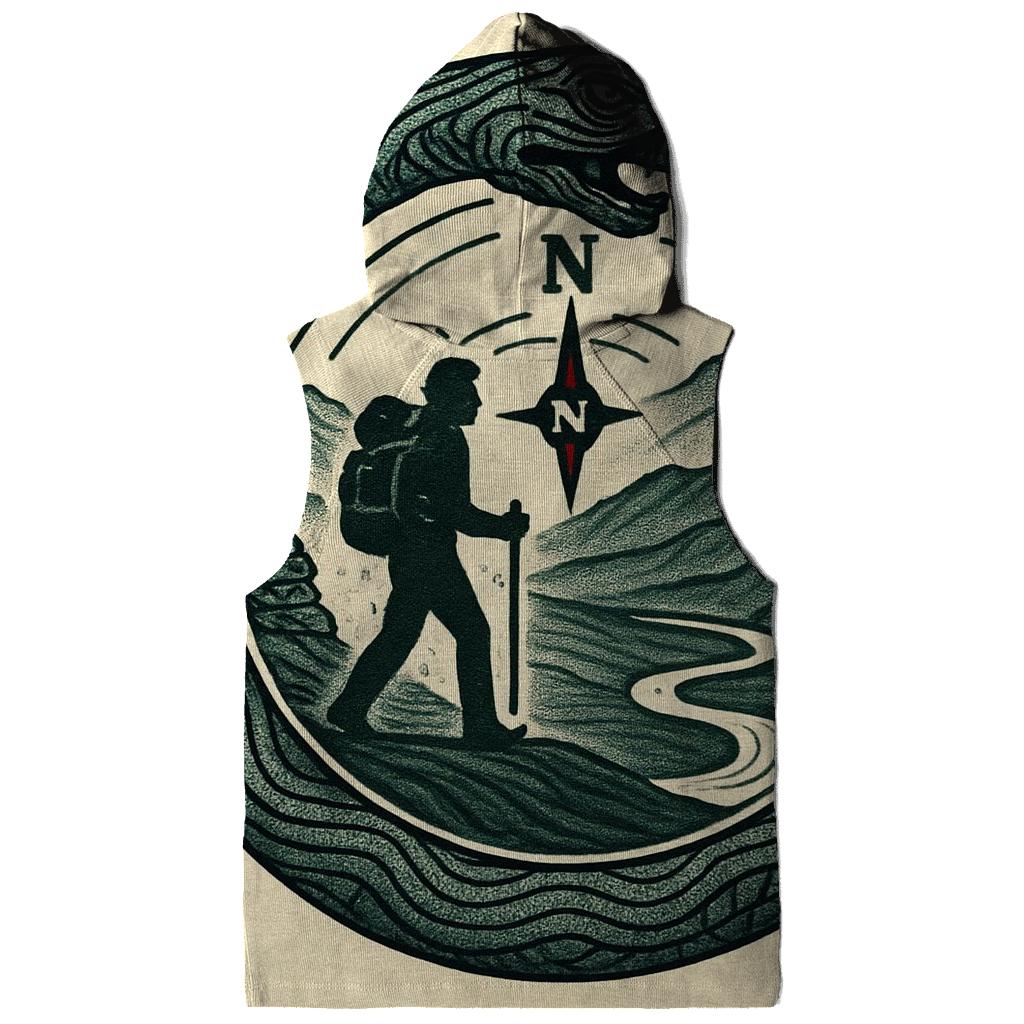 Ouroboros Of The Mountain Trail Map heavyweight hoodies