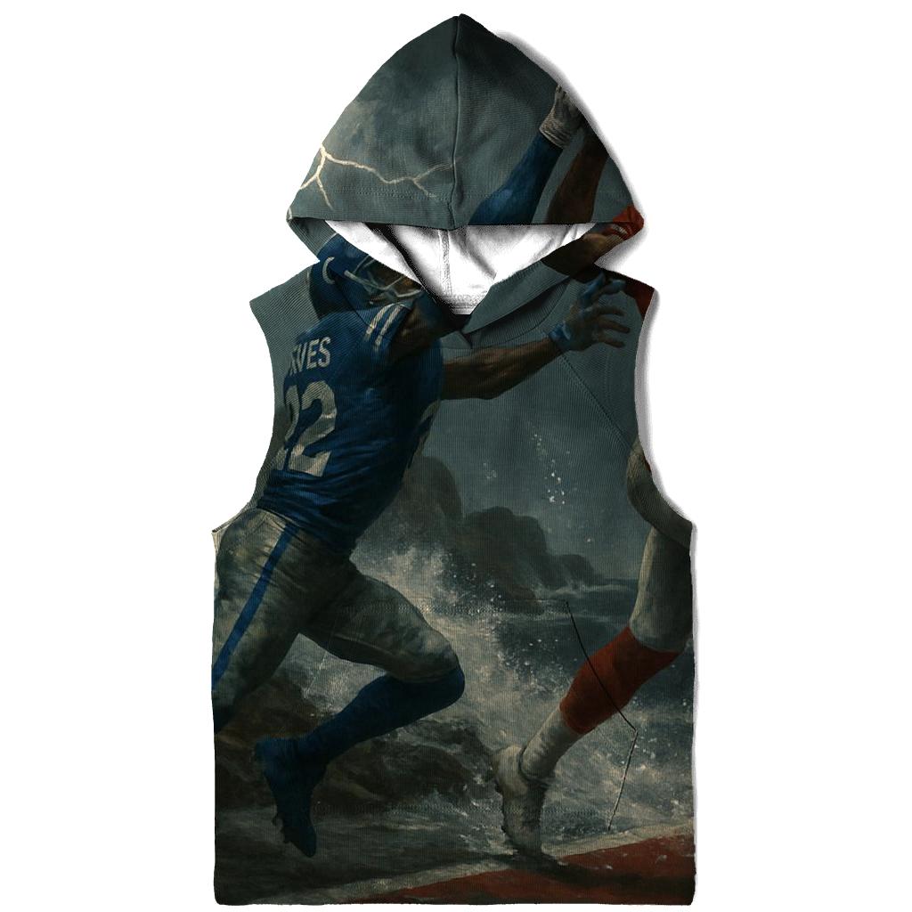 Storm Lighthouse End Zone Braves Versus Cubs lightweight hoodies