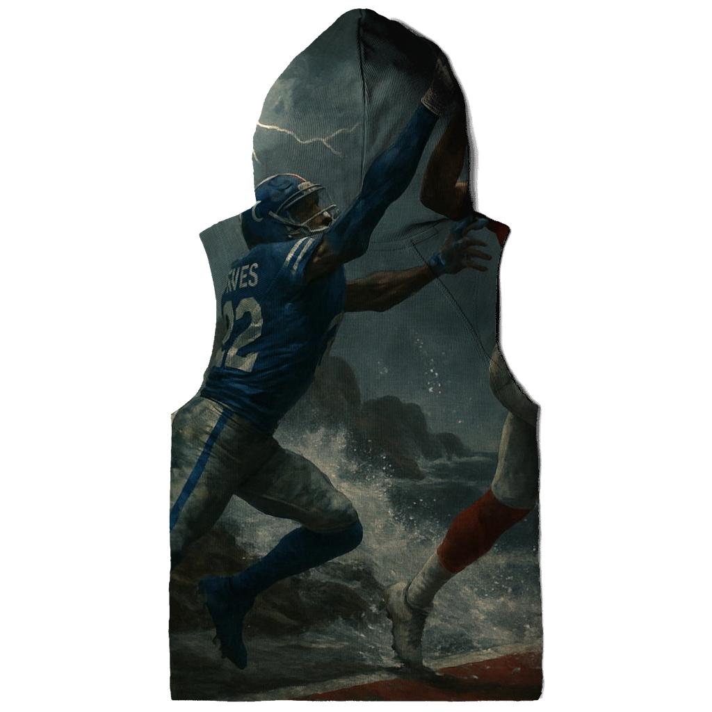 Storm Lighthouse End Zone Braves Versus Cubs lightweight hoodies