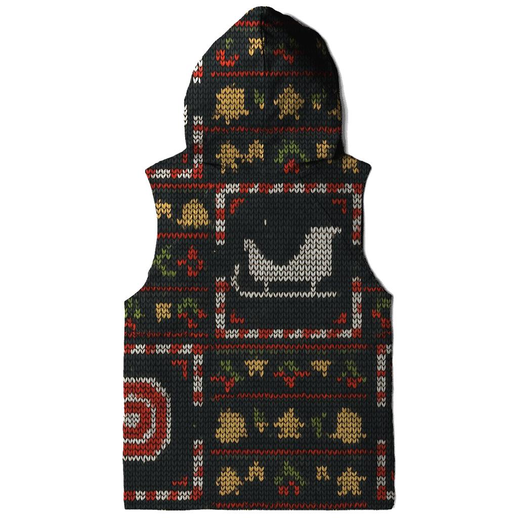 Sleigh Landing Pad Checker Design hoodie trends