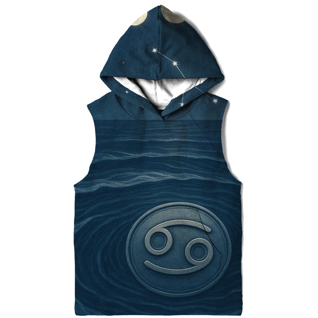 Cancer Lunar Tide Sigil heavyweight hoodies