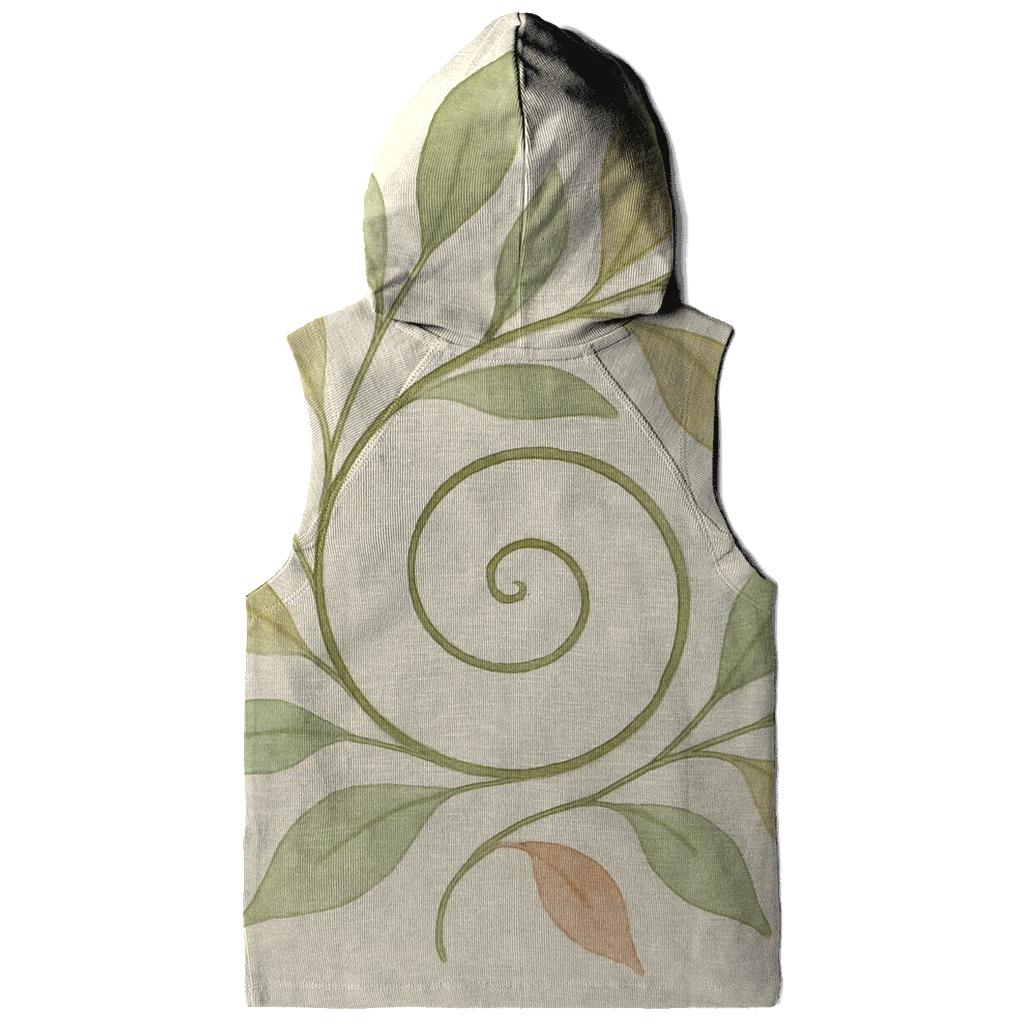 Quiet Spiral Garden premium hoodies