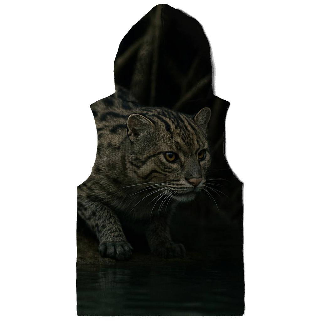 Mangrove Stillness Fishing Cat hoodies fashion