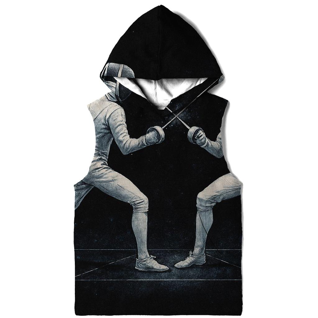 Starlit Fencing Duel hoodie styles