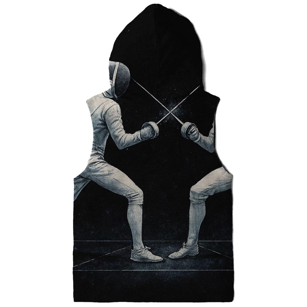 Starlit Fencing Duel hoodie styles