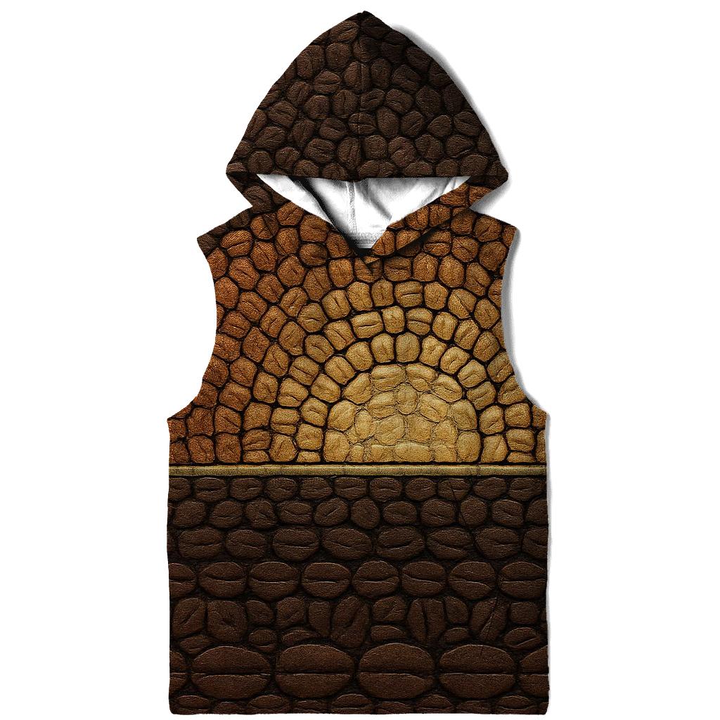 Bean Mosaic Sunrise printed hoodies