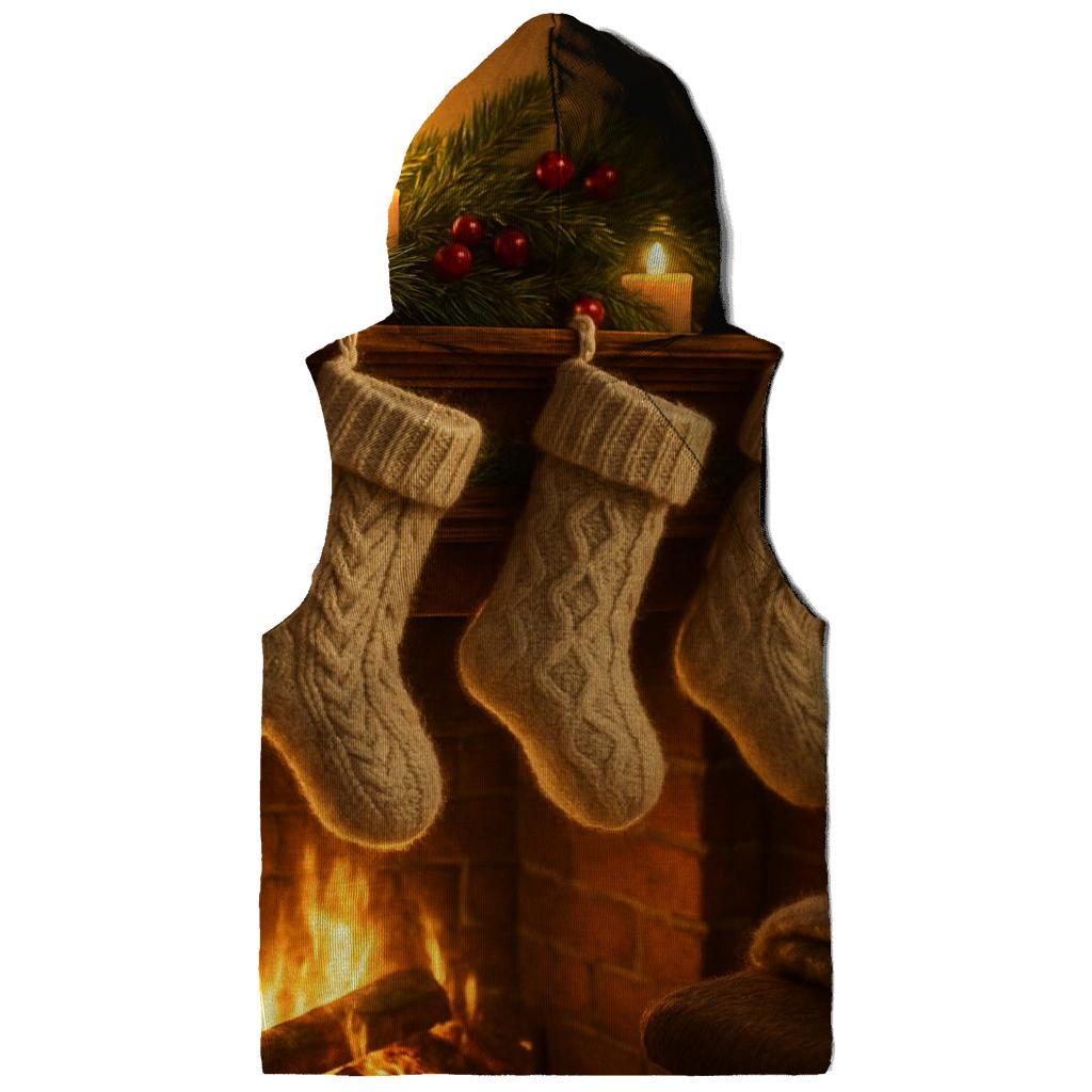 Knitted Stockings Under Northern Glow hoodies fashion
